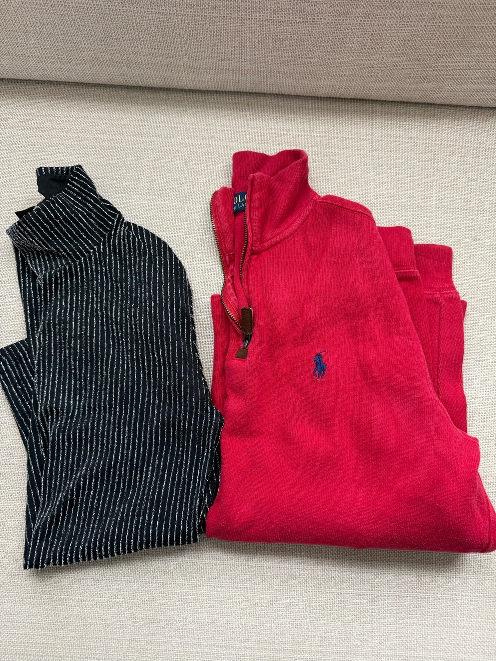 Bundle sweater and top